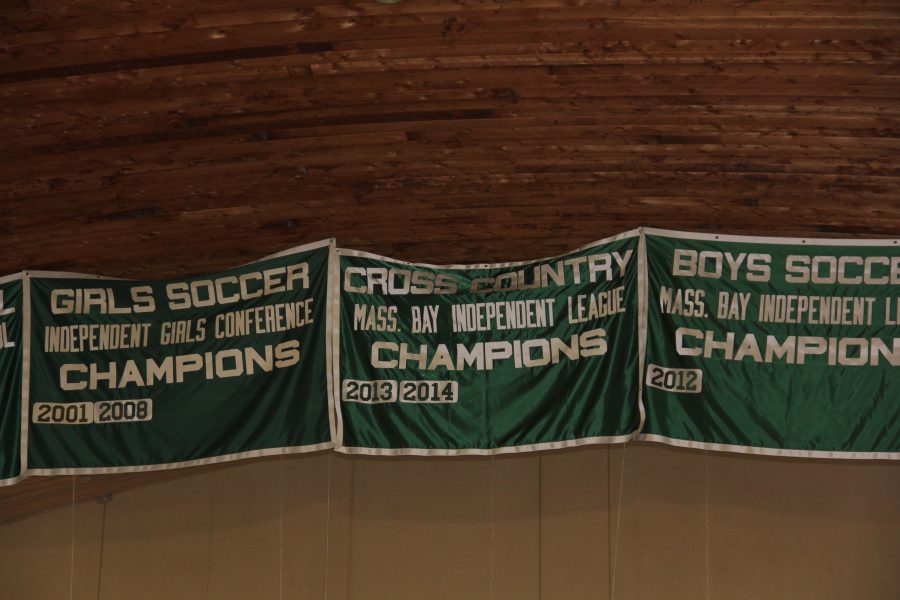 XC Championship Banner Raising