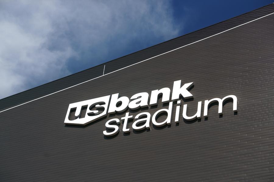 MINNEAPOLIS, MN, USA - AUGUST 6, 2015: U.S. Bank Stadium. U.S. Bank Stadium is the home starting 2016 of the Minnesota Vikings. Photo purchased from. BigStock.com.