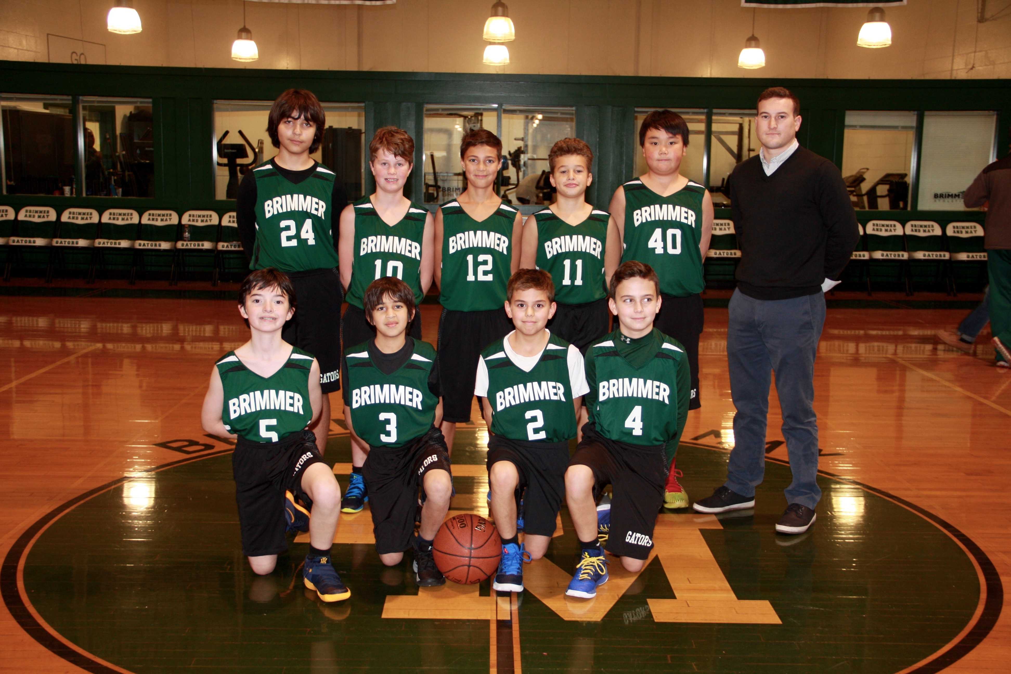 6th grade boys' team. Photo by Megan Clifford. 