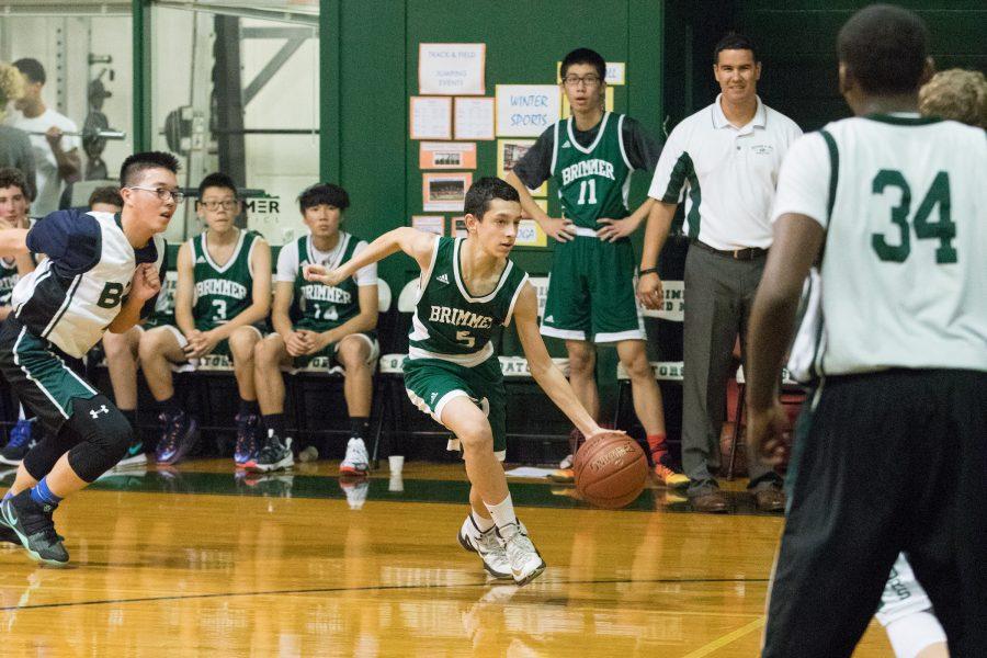 Tal Breiman '21 goes for two. Photo by David Barron. 