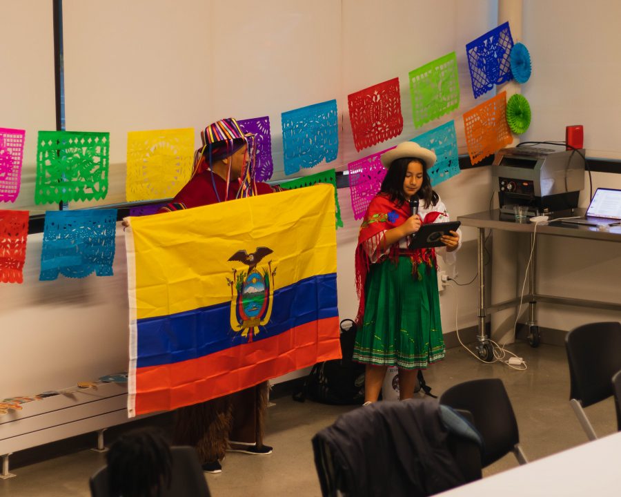 A fifth-grade student tells about her Ecuadorian heritage.