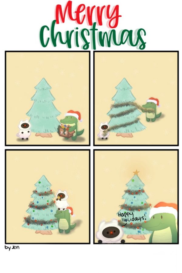 Comic: Happy Holidays, Merry Christmas