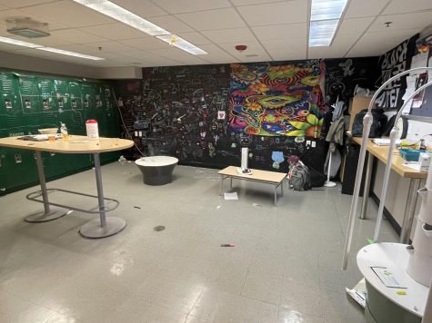 Upper School Head Joshua Neudel and Class of 2022 homeroom teachers decided to shutdown the senior lounge Thursday, after students routinely leave behind a mess. 