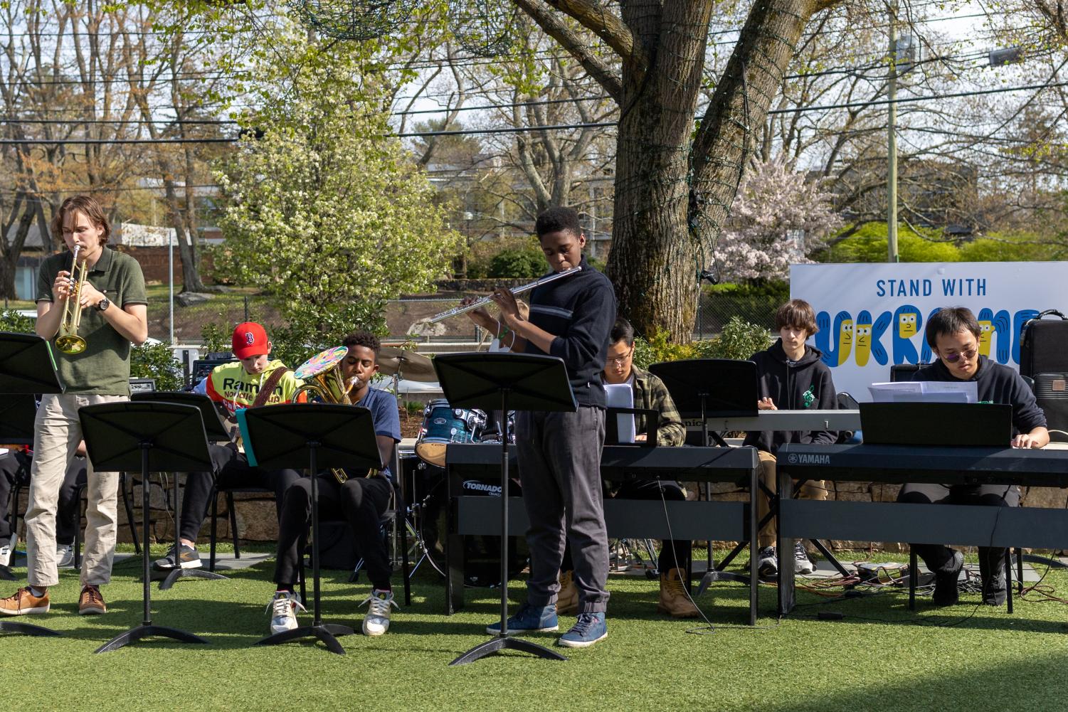 Photos: Band Performs at The Street