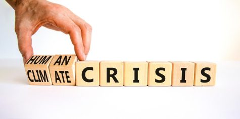The climate crisis is a human crisis. Photo illustration purchased at BigStock.com.