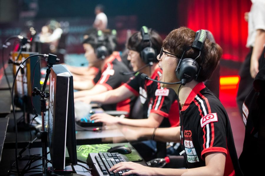 A young Esports participant competes in Chinas Summer League of Legends playoff.