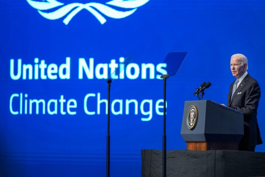United States President Joe Biden delivered remarks at the COP27 summit this month.