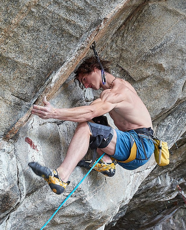 Adam Ondra climbing Silence, 9c. 