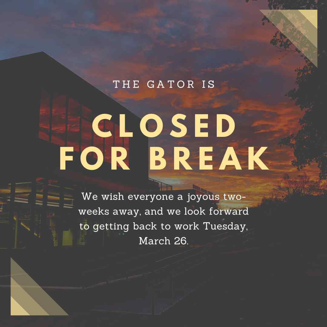 Newsroom Closed For Break