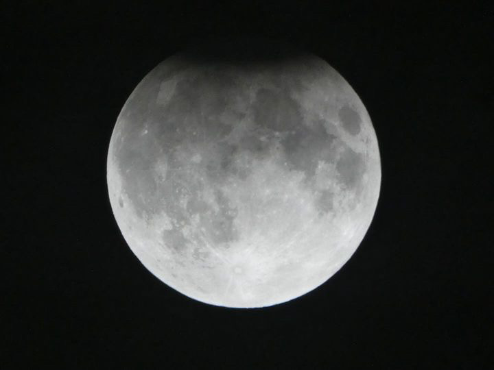 The harvest moon on the night of September 17. (McKinlee DePaola)