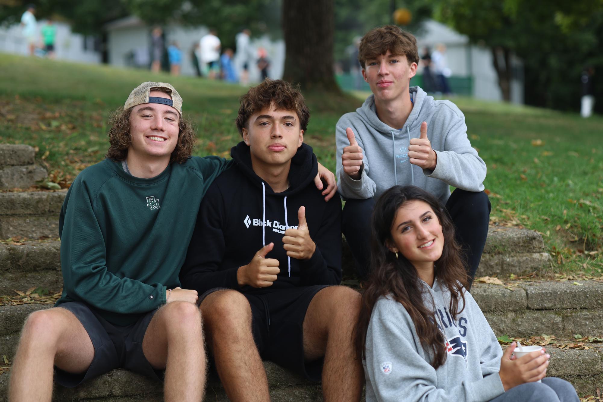 Students bonded during an overnight trip to Camp Bauercrest in Amesbury, after outgrowing Camp Wingate*Kirkland in Yarmouth.