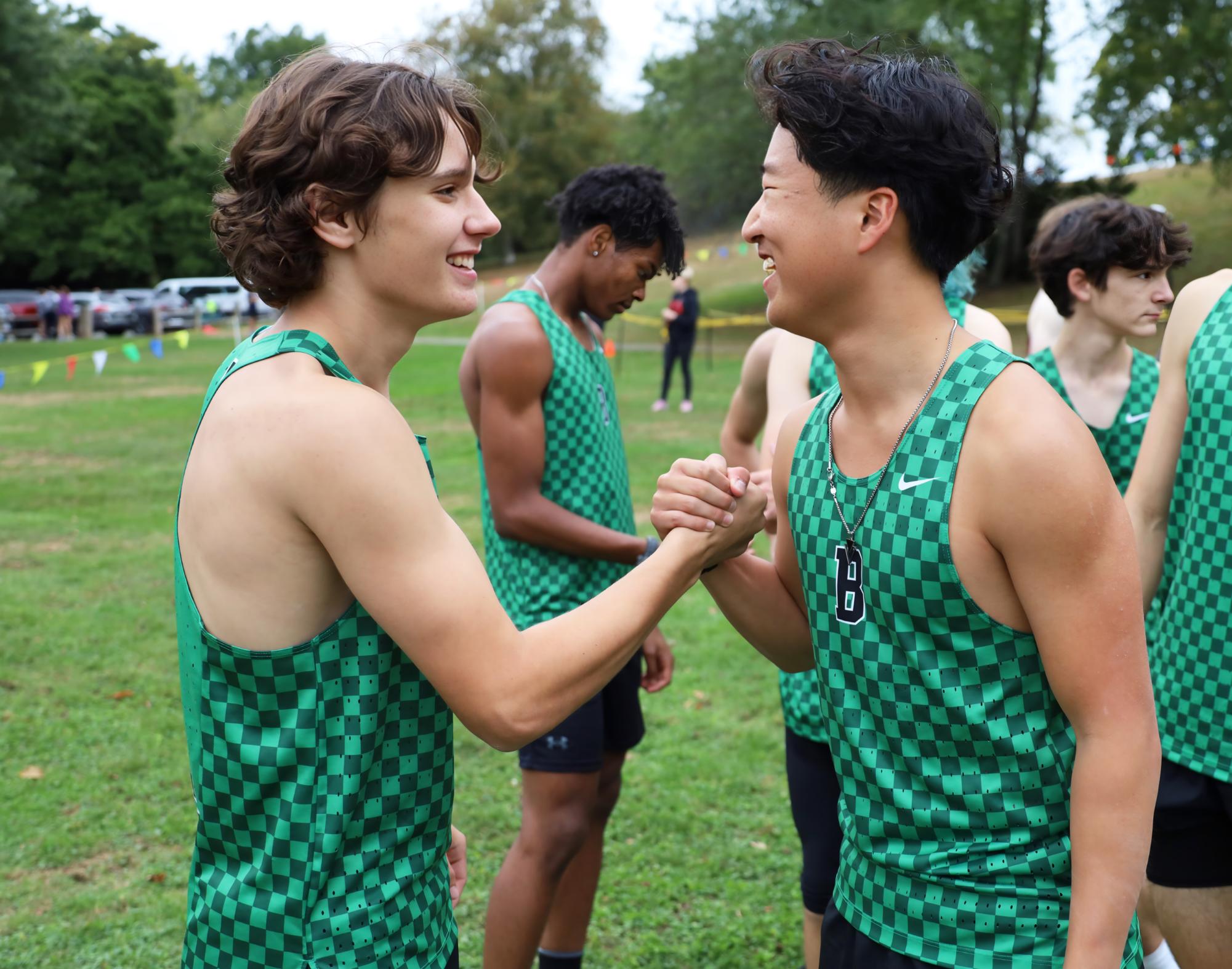 Photos: V. Cross Country Boys Win Third Consecutive Race