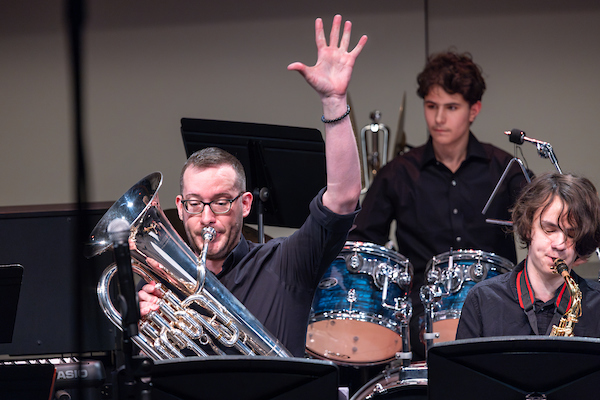 The theme for this year's performances was “Music from Around the World” which was honored with pieces from Japan, China, the UK, America, Haiti, and more.  