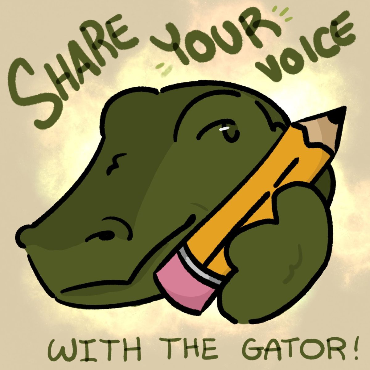 Share your voice with The Gator!