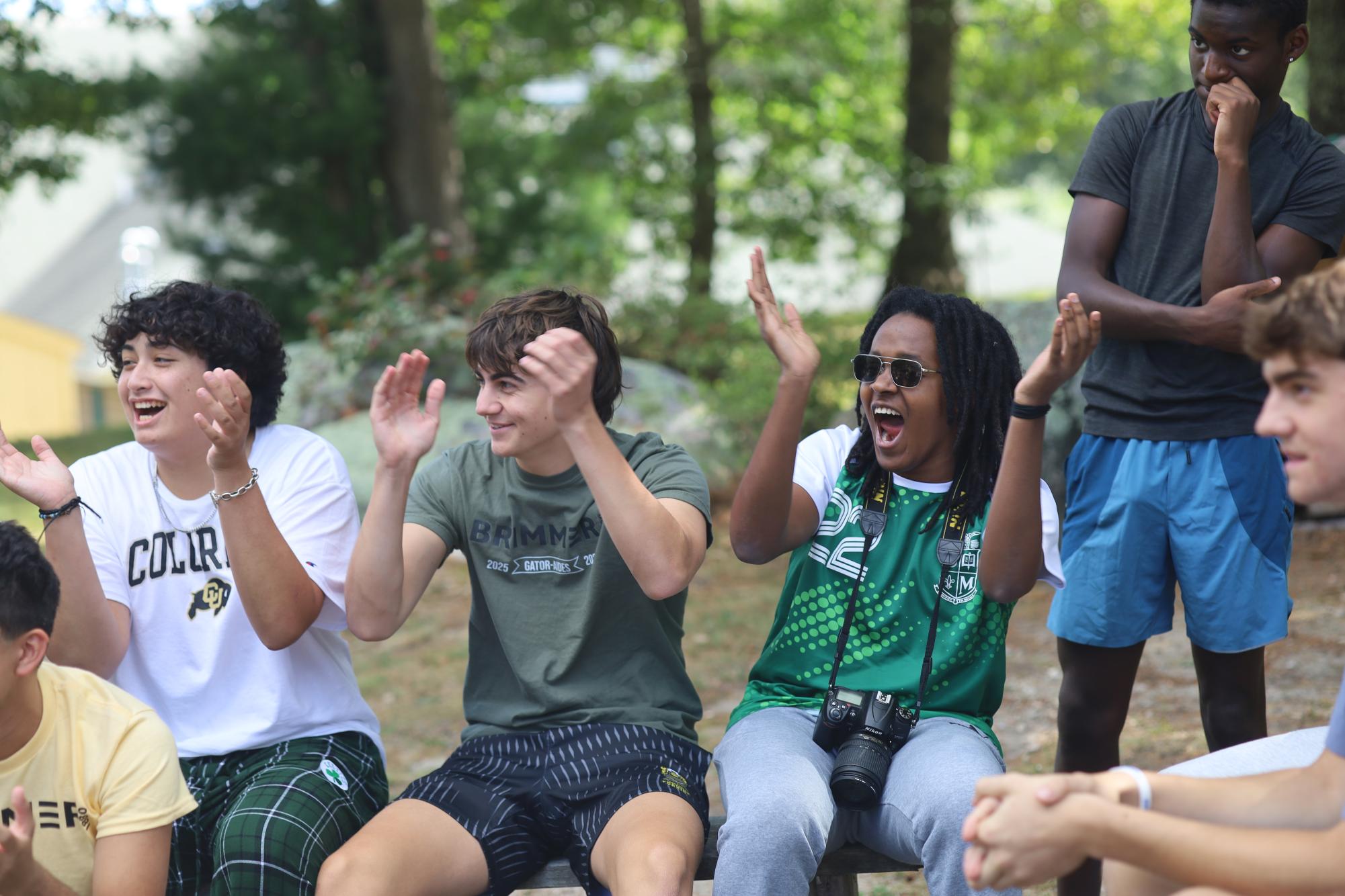 Upper Schoolers enjoyed two device-free days to settle into the upcoming academic year.