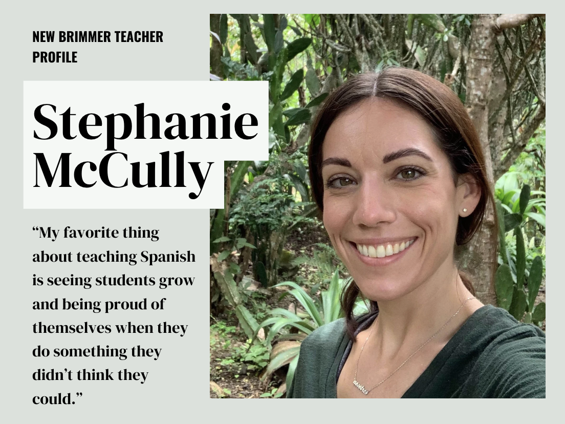 New Faculty Profile: Stephanie McCully, Spanish Teacher