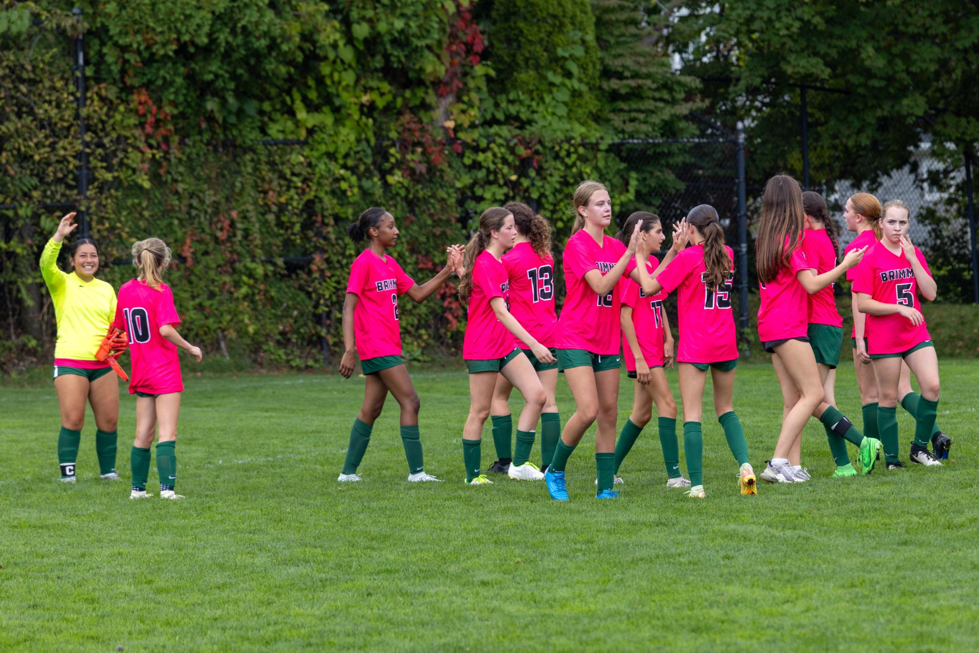 From competitive games and steady support to food and the evening dance, Homecoming brought the community together around School athletics.