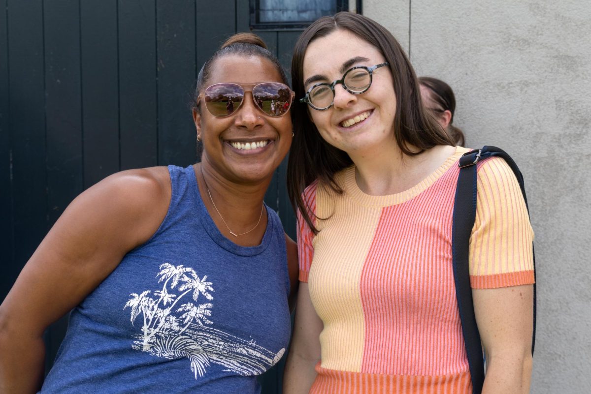 At last saturday's Homecoming, Director of Diversity, Equity, Inclusion and Belonging Jessica Christian catches up with former Gator Editor-in-Chief Caroline Champa '20. 