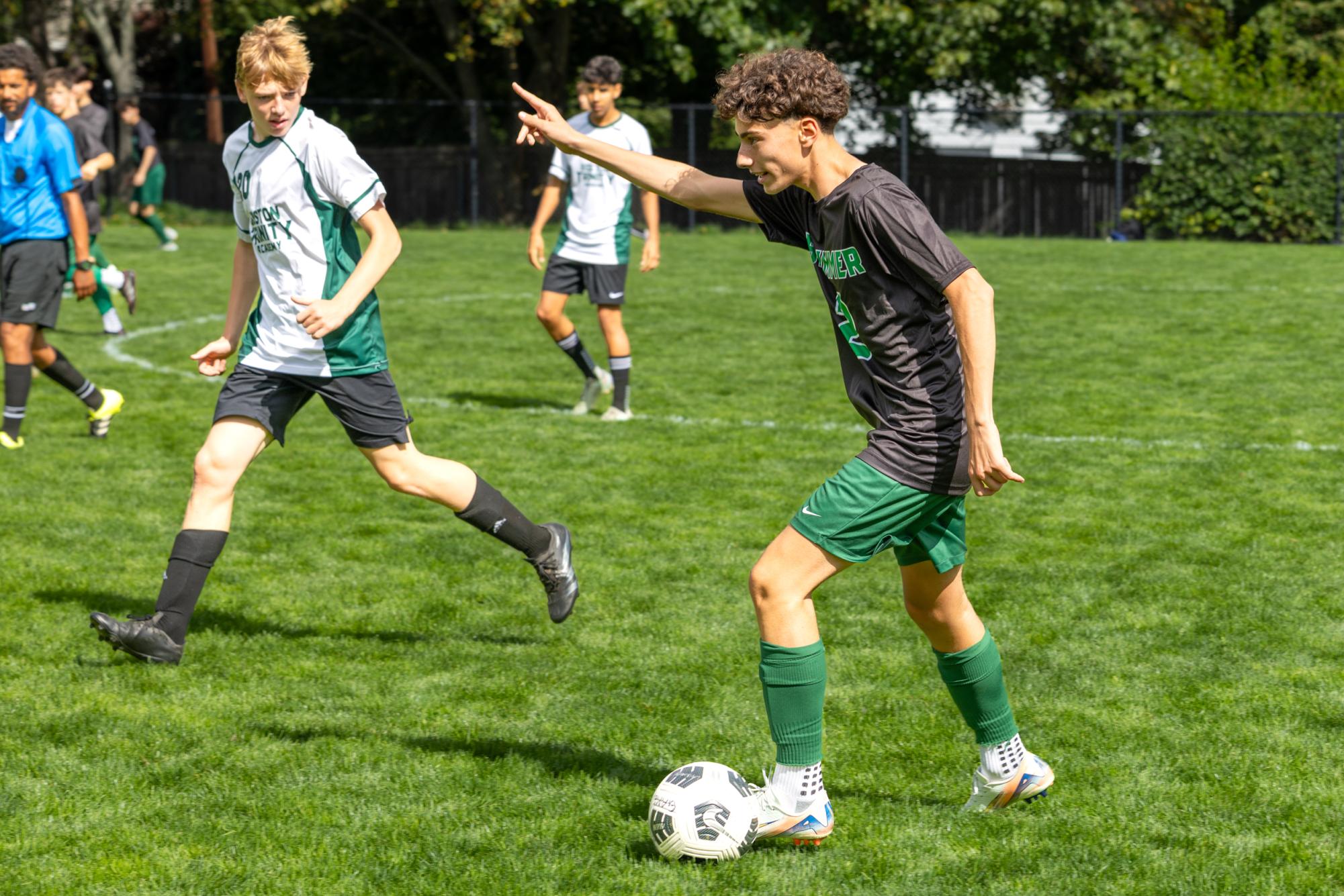 From competitive games and steady support to food and the evening dance, Homecoming brought the community together around School athletics.