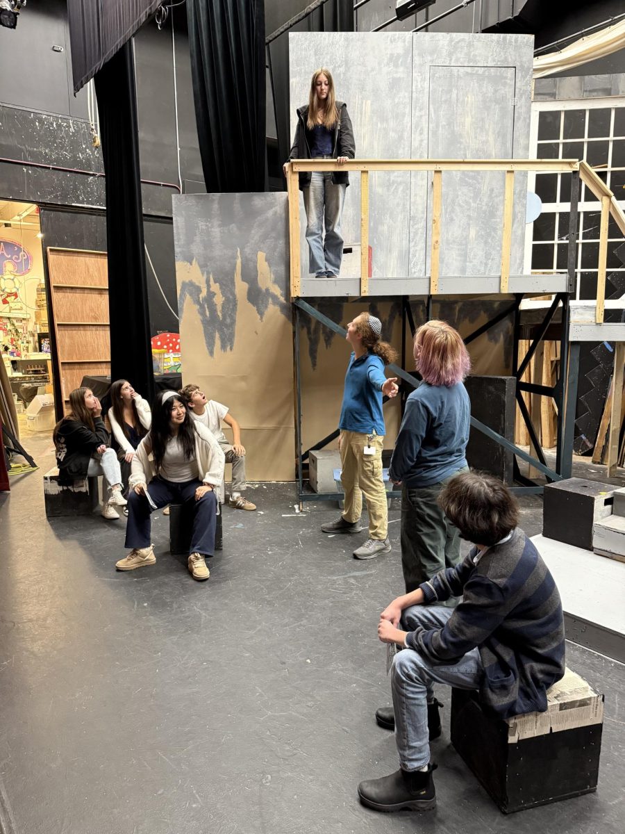 Radium Girls in rehearsals.