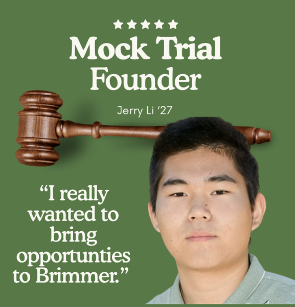 Jerry Li ’27 Spearheads School’s Mock Trial Club Debut