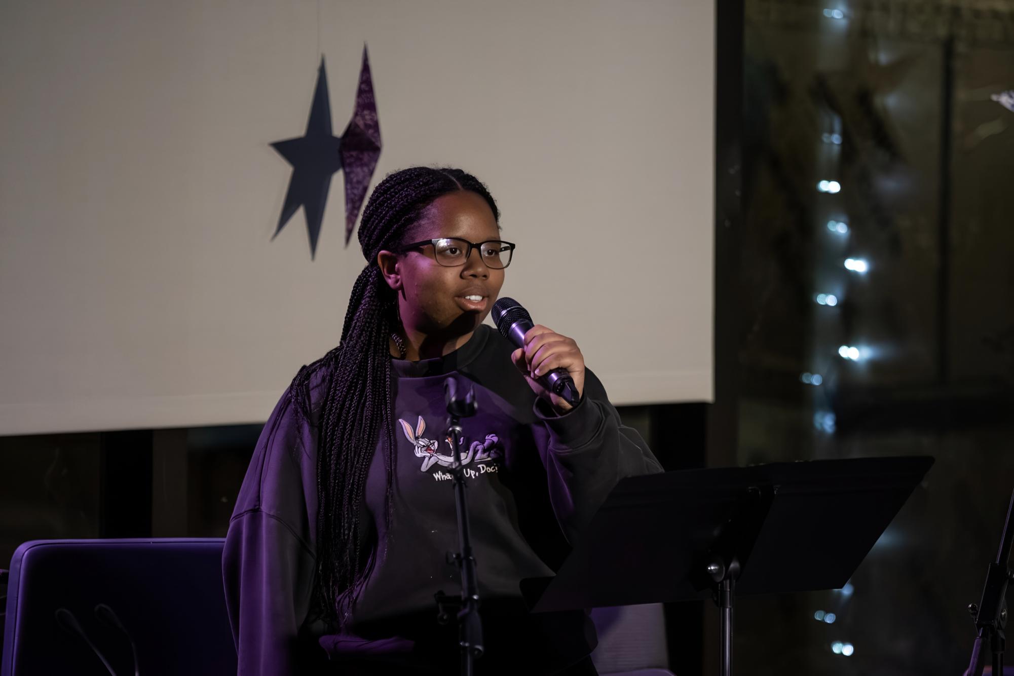 Alumni filled the Hastings Center last Thursday for the 22nd Coffee House.