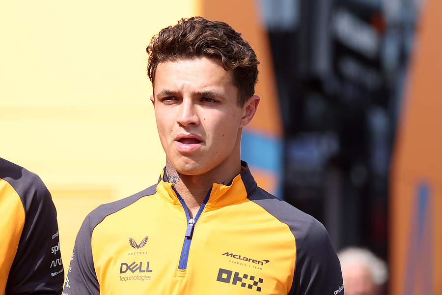 Monza - Italy. 8-11 September 2022. Lando Norris of  McLaren during the F1 Grand Prix of Italy,
