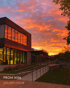 Golden hour at Brimmer and May School, though Prom will be held downtown.