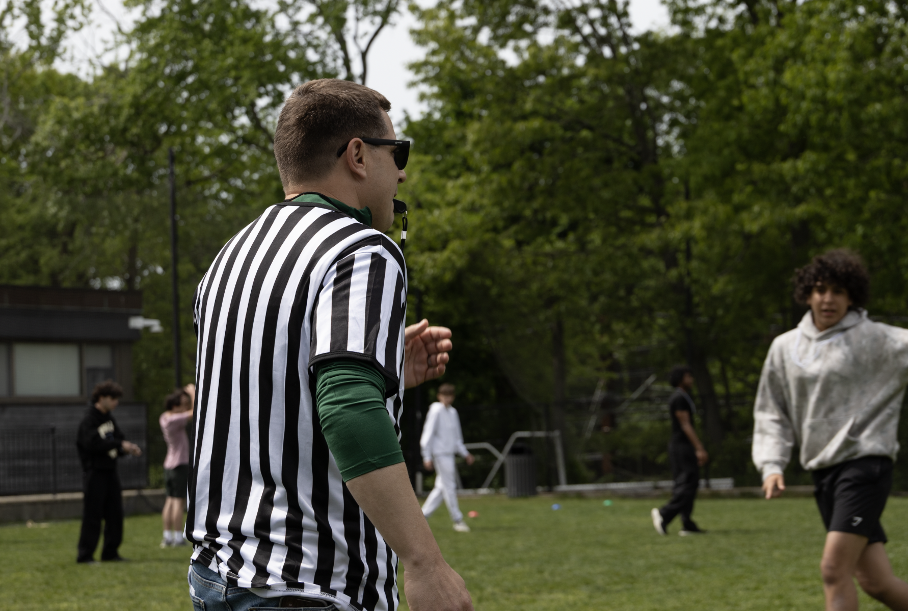 Green wins revived Green and White Games in dodgeball finale.